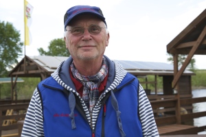 Manfred Ruffing bietet Naturführungen bei Elbe-Floßfahrten